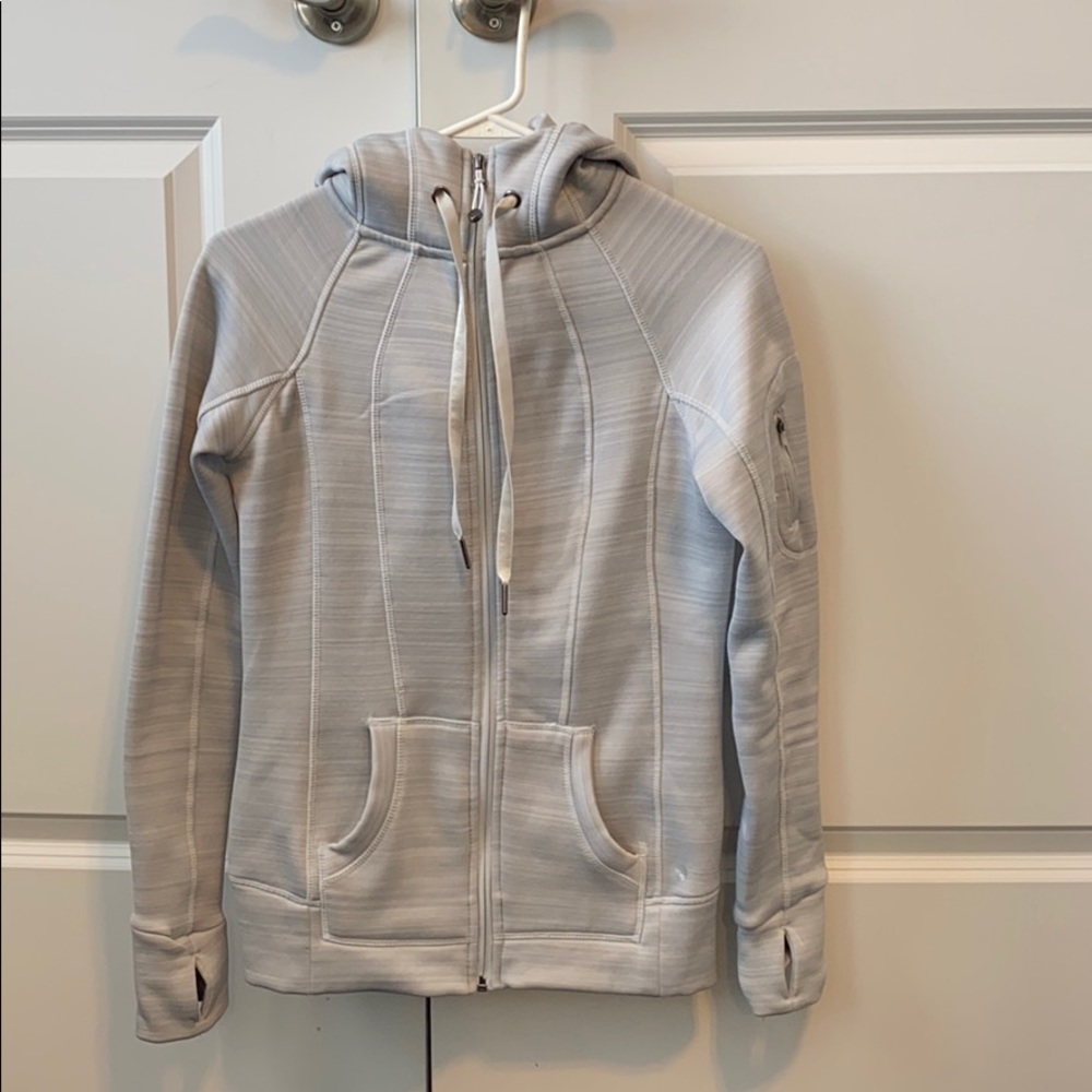 💙90 Degrees by Reflex gray zip up jacket small
